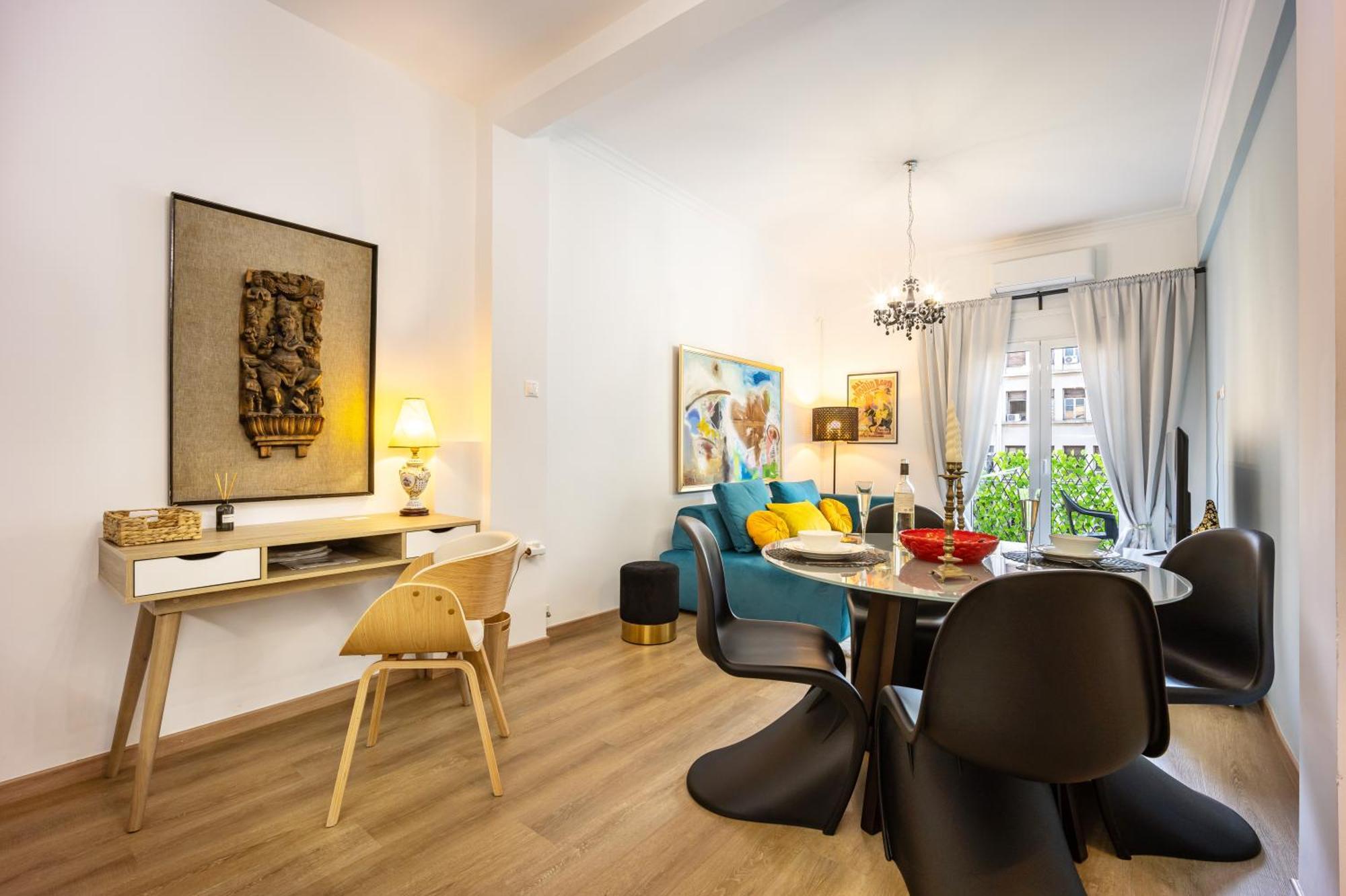 Zen Elegant Apartment In The Center Of أثينا المظهر الخارجي الصورة