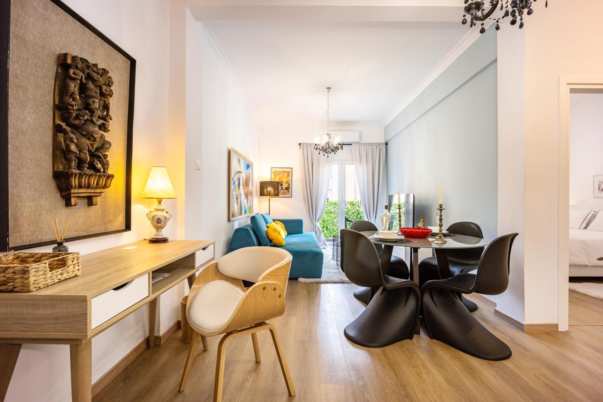 Zen Elegant Apartment In The Center Of أثينا المظهر الخارجي الصورة
