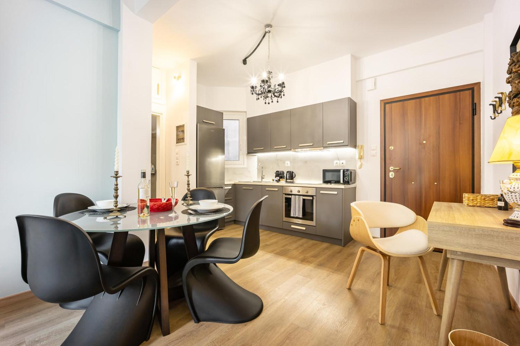Zen Elegant Apartment In The Center Of أثينا المظهر الخارجي الصورة
