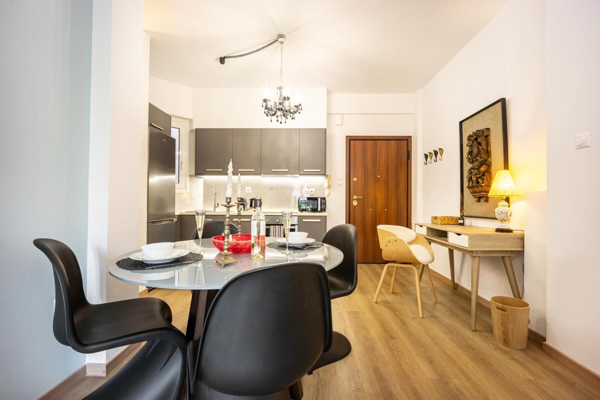 Zen Elegant Apartment In The Center Of أثينا المظهر الخارجي الصورة